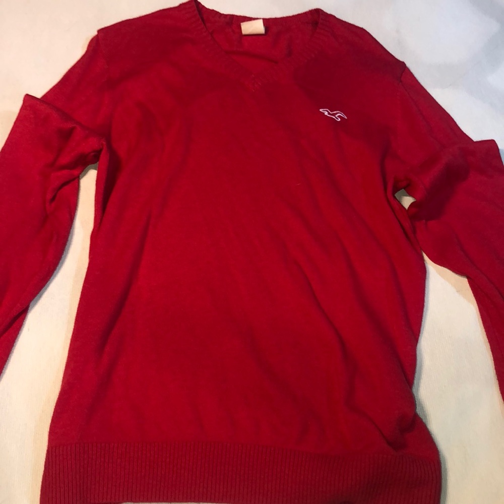 Hollister sweater.
